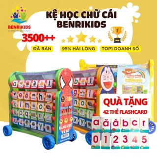 Đồ Chơi Kệ Bảng Học Chữ Cái, Chữ Số Đa Năng Kệ Gấu Hàng Việt Nam, Xe Đẩy Đa Năng, Bộ Chữ Cái Tiếng Việt Cho Bé