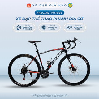 Xe đạp thể thao địa hình đua Fascino FR700s Phanh Đĩa Cơ Nhập Khẩu Chính Hãng