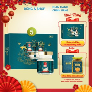 Yến Kiều chưng đường phèn - Yến 30% từ yến Khánh Hòa tự nhiên - Hộp 8 hũ (70ml/hũ) - Thơm ngon, giàu dinh dưỡng