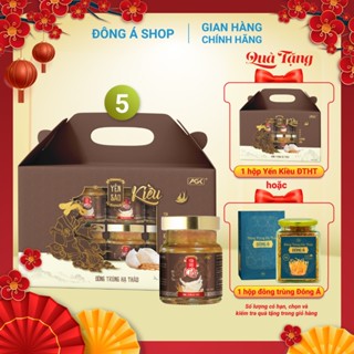 Yến chưng đông trùng hạ thảo -Yến Kiều - Yến 30% - hỗ trợ bồi bổ cơ thể, tăng cường sức khỏe - Sx tại nhà máy chuẩn ISO