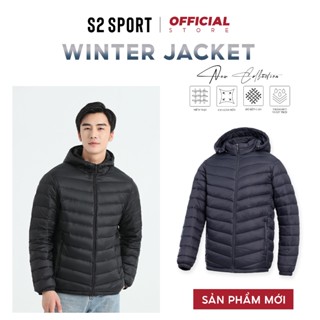 Áo phao nam siêu nhẹ S2 SPORT có mũ trần bông siêu nhẹ, cản gió, giữ ấm cực tốt - AP.01