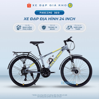 Xe Đạp Địa Hình MTB Fascino 323 Phanh Đĩa 24 Inch, Bộ Chuyển Động Shimano