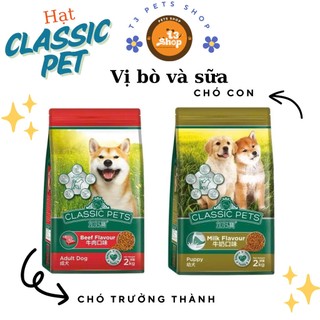 thức ăn hạt vị sữa Classic chó con 400gr- T3 PETS SHOP