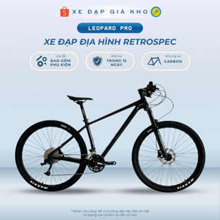 Xe Đạp Địa Hình MTB Twitter Leopard Pro 2024 Khung Carbon Chính Hãng Retrospec