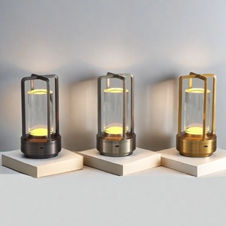 [Vận chuyển hàng Việt Nam]Đèn cắm trại ngoài trời di động USB Đèn bàn LED Sáng tạo có thể sạc lại Đèn ngủ