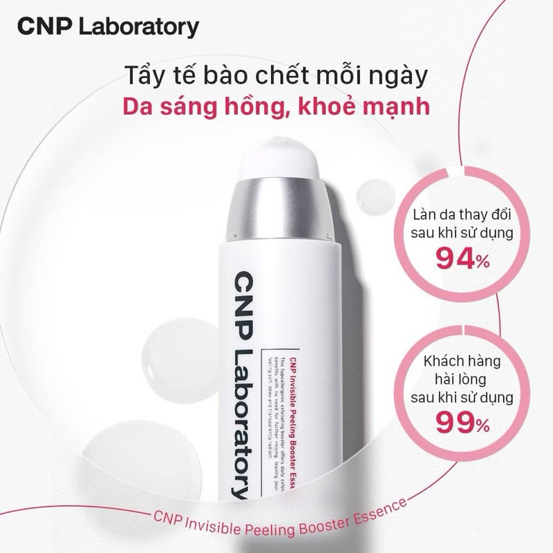 Tinh chất chăm sóc da CNP Invisible Peeling Booster Essence