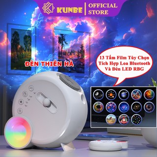  Đèn Thiên Hà Galaxy X1 Plus KUNBE Kết Hợp Loa Bluetooth Chiếu Bầu Trời Sao Vũ Trụ Đèn Ngủ Có Tiếng Ồn Trắng 