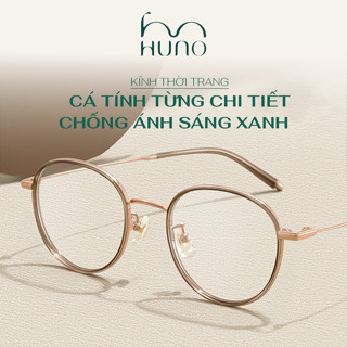 Gọng kính HUNO Kính mắt nữ chất liệu kim loại cao cấp thể hiện cá tính qua từng chi tiết gây ấn tượng lớn - K202
