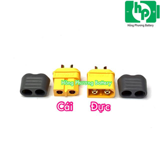   Có nắp  Jack nối nguồn XT60 Amass mạ vàng  HP  