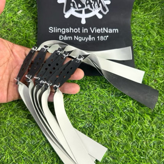 10 dây adam đen-trắng 0,65 kéo tới má