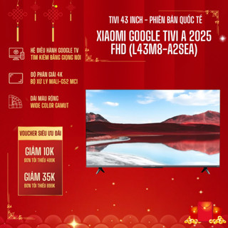 Tivi Xiaomi 43 inch Google Tivi QLED Xiaomi A Pro 4K 43 inch L43MA-SSEA 2025 - Bản Quốc Tế - Bảo hành chính hãng 2 năm