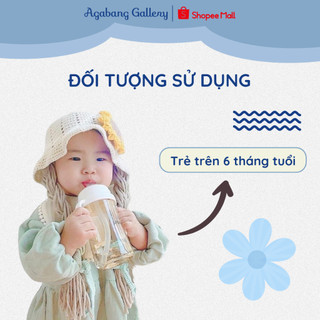 Bình Đa Năng UBMOM PPSU 200ML Cao Cấp, Chịu Nhiệt Độ Cao, Thiết Kế Đĩa Ngăn Chống Sặc Cho Bé, Giữ Nhiệt, Ống Hút Silicon