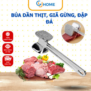  BÚA ĐẬP THỊT 2 ĐẦU LÀM MỀM THỊT ĐẬP ĐÁ HÀNH TỎI - GUHOME 