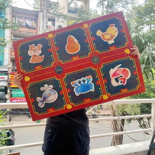 BỘ BẦU CUA TÔM CÁ PHIÊN BẢN KHỔNG LỒ The KAS Tụ Họp Gia Đình, Bạn Bè - Sum Vầy Ngày Tết