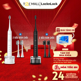 Bàn Chải Điện Locknlock Sạc Không Dây Kèm Đèn LED Chống Nước ENR346 T2Cmall