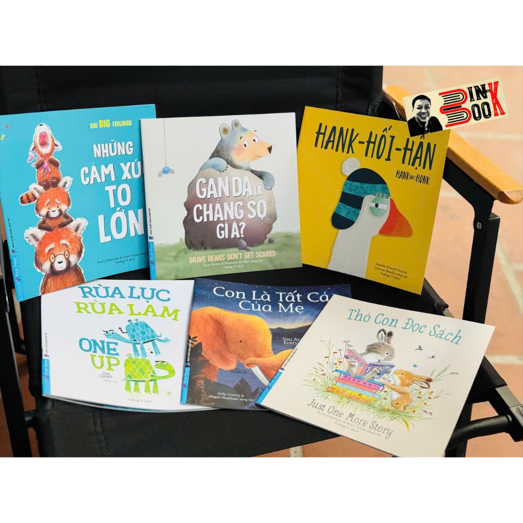 Sách - Combo 6 Cuốn Giúp Con Làm Chủ Cảm Xúc – First News