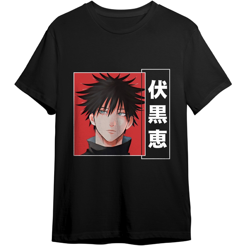 Áo Thun Unisex Megumi Fushiguro Anime   Tee, Jujutsu Kaisen Shirt, Megumi Fushiguro Chú Thuật Hồi Ch