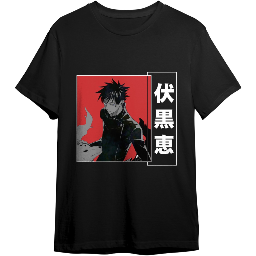 Áo Thun Unisex Megumi Fushiguro Anime   TShirt, Jujutsu Kaisen Shirt, Megumi Fushiguro Chú Thuật Hồi