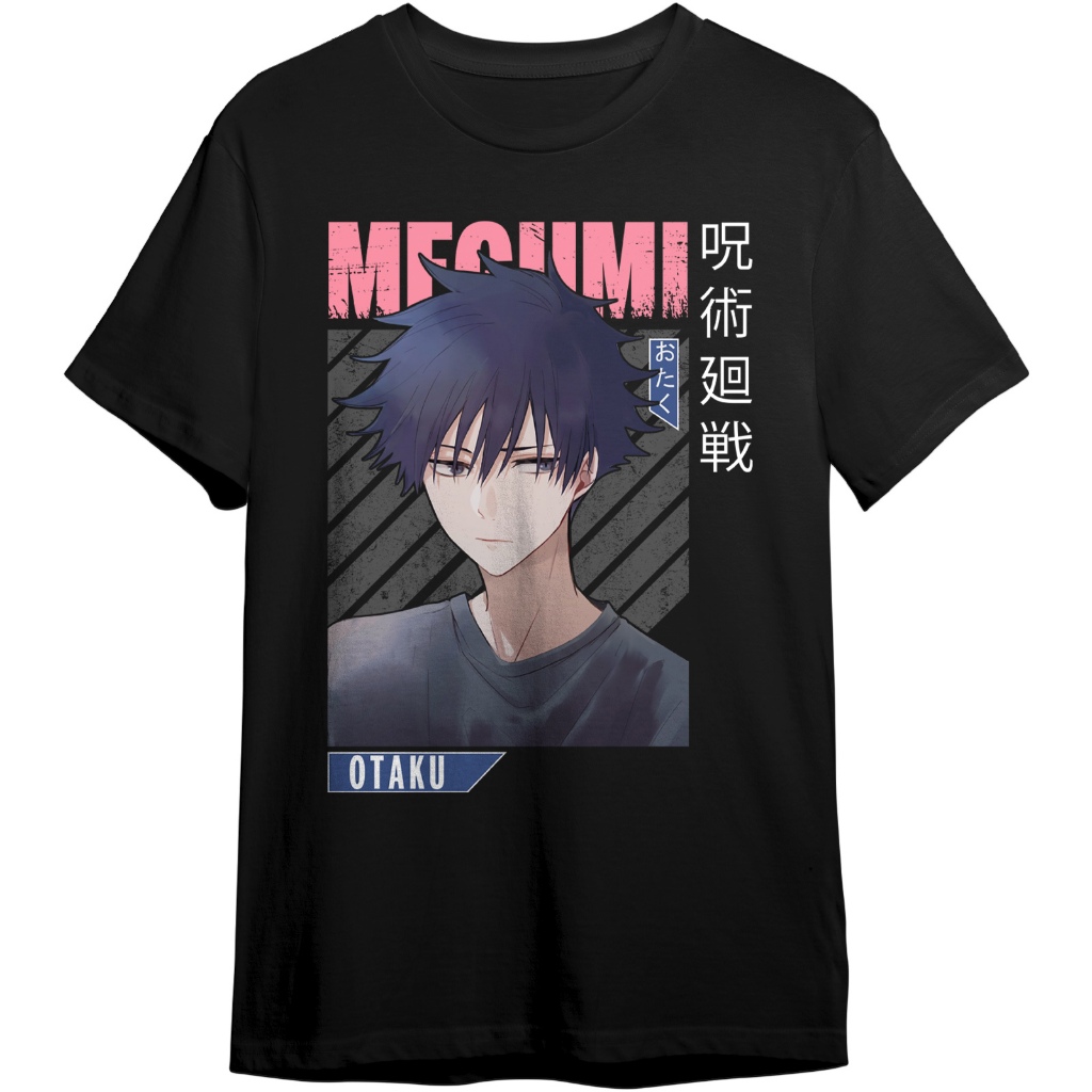 Áo Thun Unisex Megumi Fushiguro Anime Tee Shirt, Jujutsu Kaisen Shirt, Megumi Fushiguro Chú Thuật Hồ