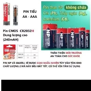 Pin Maxell AA AAA chính hãng- 2A Đỏ - 3A Đen - CR2032 CR2032H CMOS