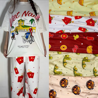 [ TẾT HOLIDAY ] QUẦN TẾT MÙA XUÂN COUPLE NHIỀU HOẠ TIẾT BY KHOAI.STUDIO