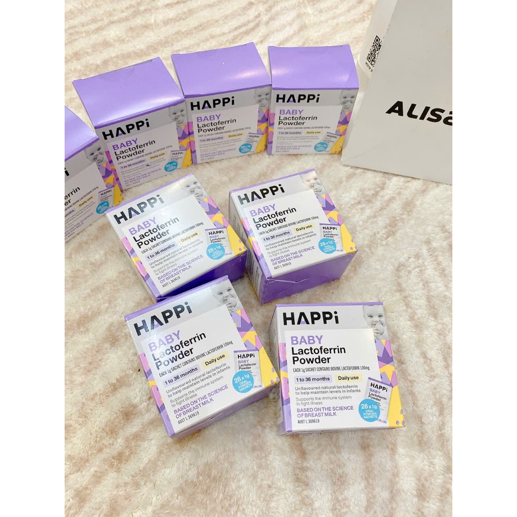 [AIR-2027] Bột dinh dưỡng Happi Baby 1M+ Lactoferrin Power - ALISA