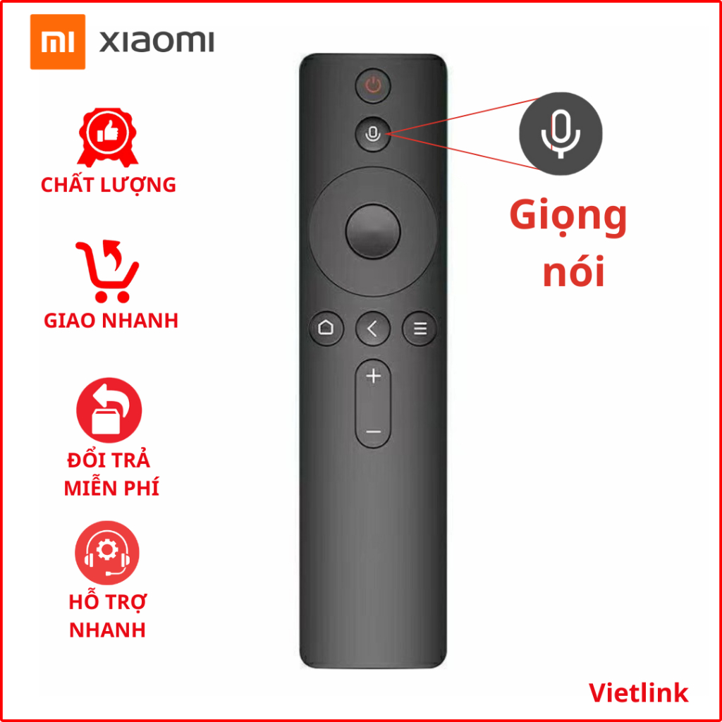 Remote Tivi Xiaomi Giọng nói - Điều khiển TV Redmi (Xiaomi) Giọng nói