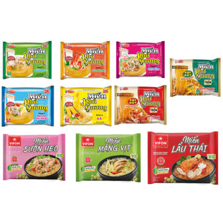 [Gói Lẻ] Miến Ăn Liền Phú Hương, Miến Trộn, Miến Vifon Thái/Sườn Heo/ Măng Vịt...