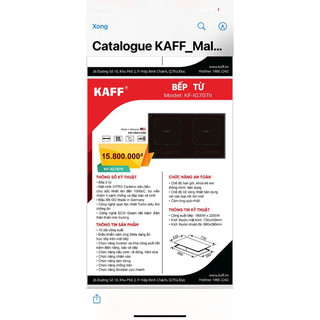 Bếp từ Kaff KF-FL707II