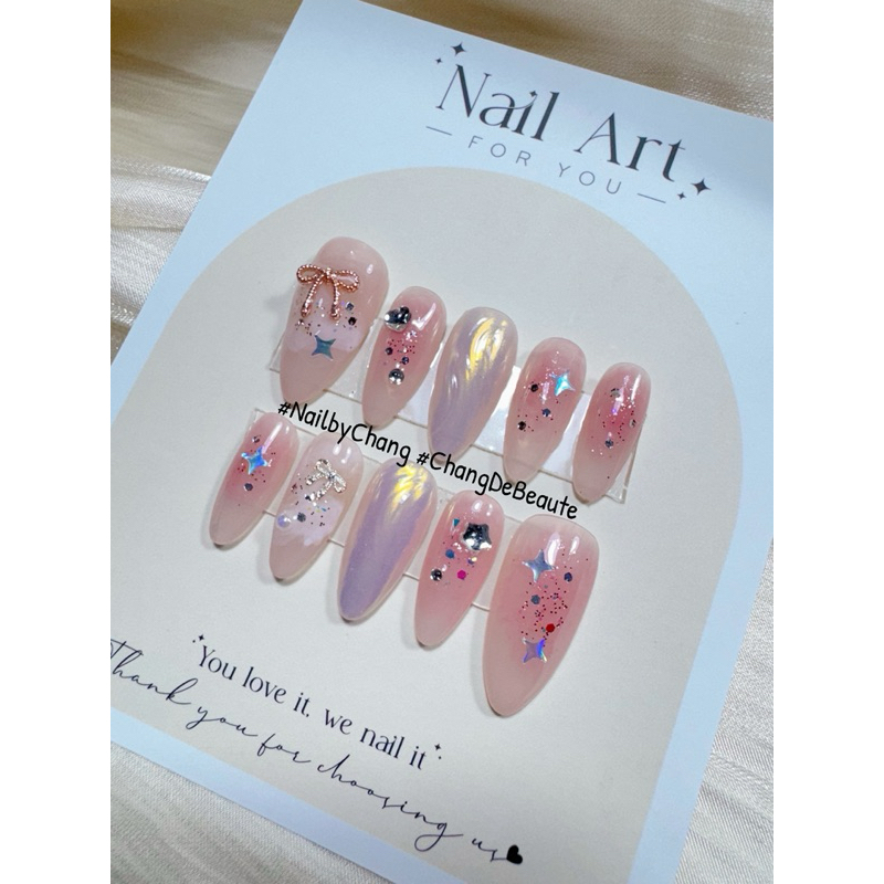 Nailbox thiết kế style Hàn (design by Chang)