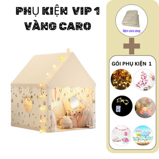  Lều Công Chúa Cho Bé Gái Ngủ Chơi - Mẫu Mới Cao Cấp Thoáng Mát Tặng Kèm Phụ Kiện - Vip 1 