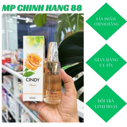 Nước Hoa Nữ Cindy CLASSIC Mẫu Mới 50ml