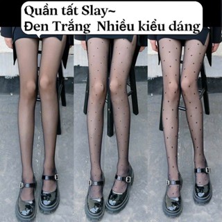  Quần tất nữ Gợi cảm hoa ren sexy che khuyết điểm CHE TÊN SP Bluehope dạng lưới thời trang màu trắng đen slay L01 