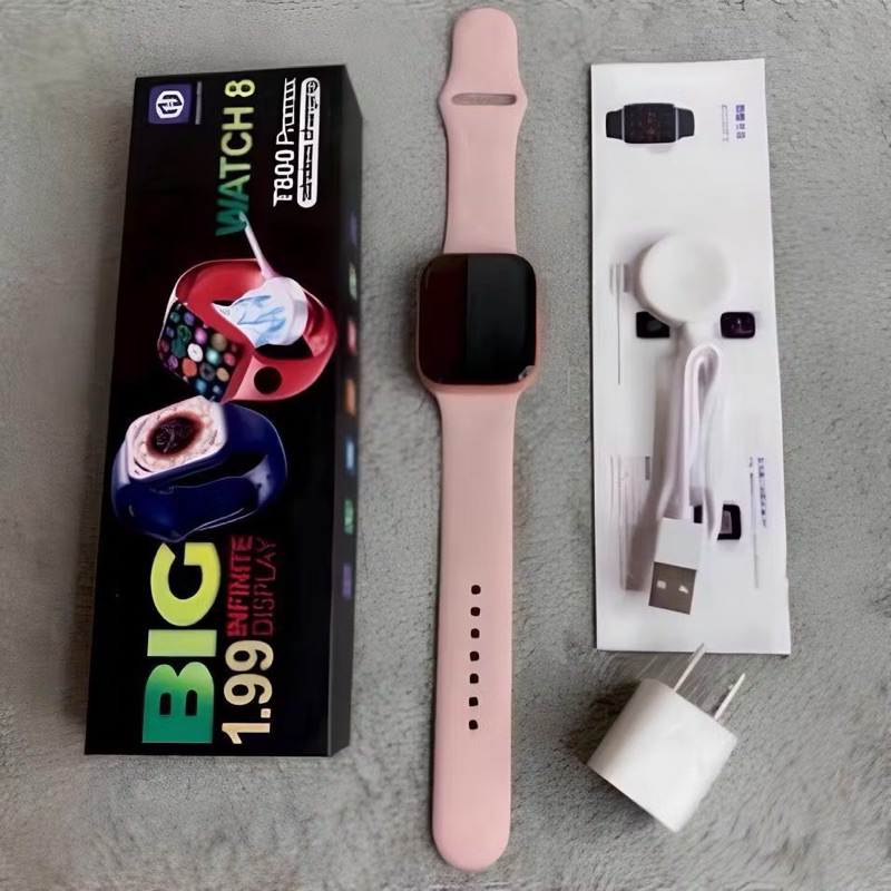 Đồng hồ thông minh T800, Smatwatch Nghe Gọi Chơi game Nhận thông báo sức khỏe Cho Nam Nữ