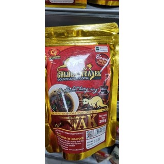 Cà Phê Hạt Rang Luwak Con Chồn Vàng HUCA FOOD Coffee Gói 200G