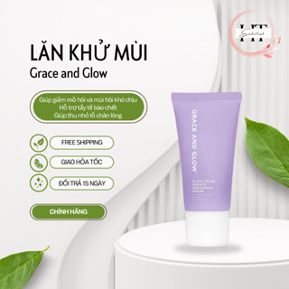 Lăn Khử Mùi Grace And Glow Hương Black Opium 50ml - Dưỡng Sáng Da, Khử Mùi Tối Ưu Với Niacinamide Và AHA