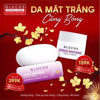  FACE LẠNH ARBUTIN DƯỠNG TRẮNG MỊN DA CĂNG BÓNG MỜ THÂM - kem dưỡng trắng da mặt GLUCOS 