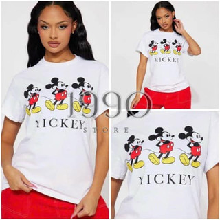 Áo Thun Cotton Mickey Co Giãn 4 Chiều - 2 Màu