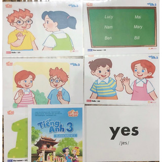Sỉ Flashcard Global 3 ép plastic 2 mặt a5