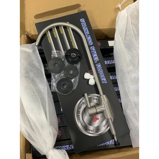 Vòi Lấy Nước Máy RO Nối Nhanh Inox 304 Màu Đen Và Inox Thường Màu Xanh Đầy Đủ Phụ Kiện