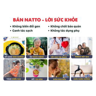 Bột đậu nành lên men Natto