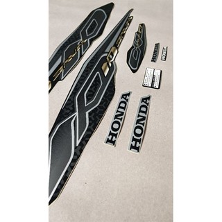 Nguyên bộ tem (3 lớp) Wave anpha màu đen đời 2019_Decal