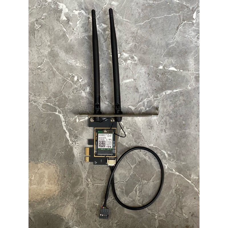 Bộ PCIe wifi intel ac7265 lắp cho PC. Băng tần 2.4 & 5Ghz, tích hợp bluetooth