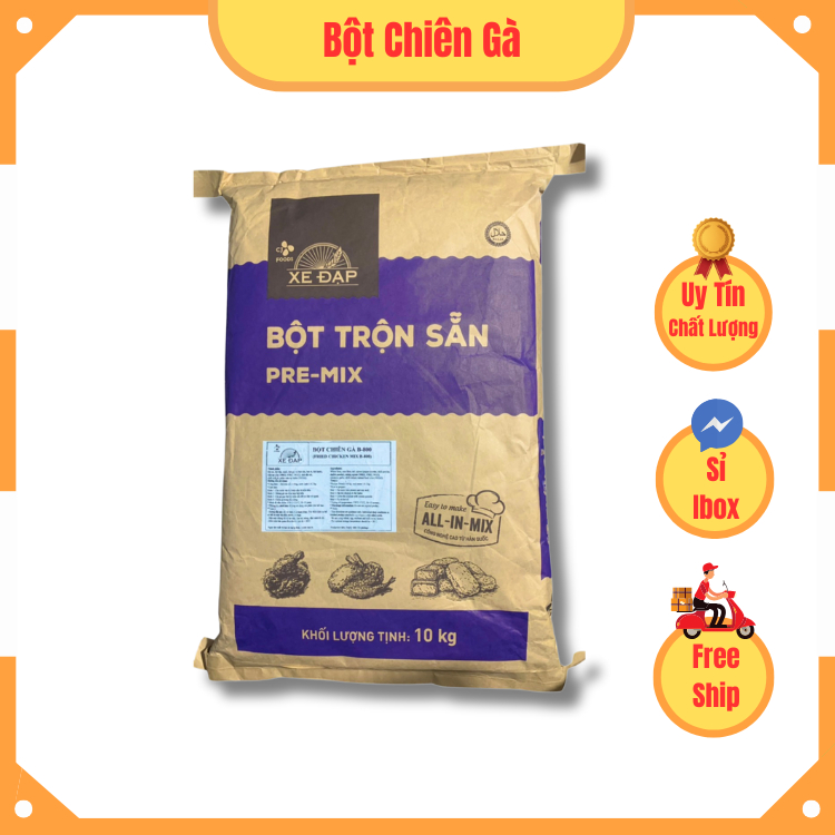 Bột chiên gà xe đạp bao 10kg