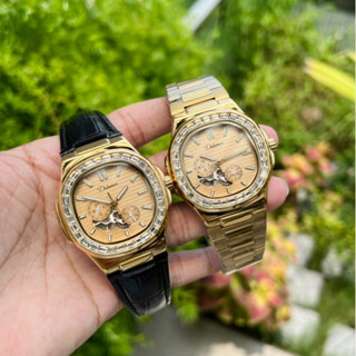  Đồng Hồ Nam Dulunwe 6043 Mặt Tàu Ngầm Nautilus,Máy Cơ Automatic 21 Jewels... 