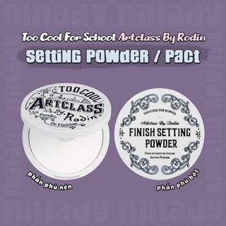 (HSD 27/2/2027) Phấn phủ Too Cool For School Artclass By Rodin Setting Pact, Setting Powder