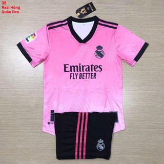  Quần Áo Đá Bóng  Đồ Đá Banh Nam Nữ CLB REAL Màu Tím Vải Thun Thái   Mè Thái - in Tên Theo Yêu Cầu 