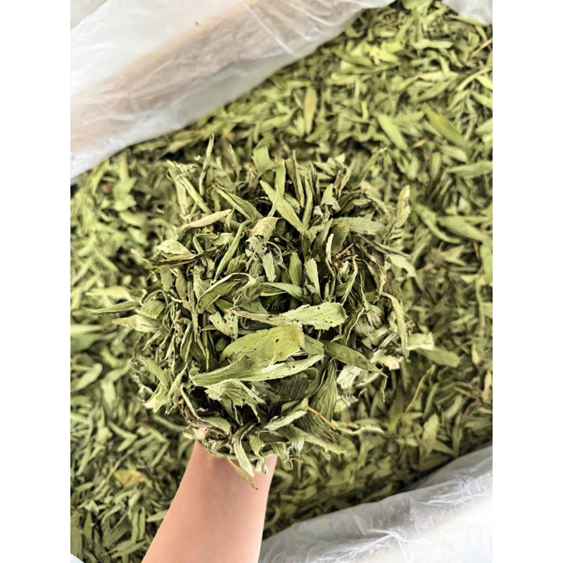 Lá cỏ ngọt sấy lạnh 100g (loại thượng hạng)