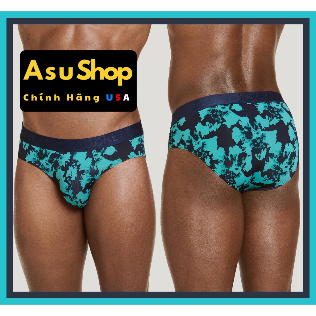 Chính hãng Mỹ -JO.B01-M- Quần lót nam tam giác Jockey Lightweight Travel Micro Microfiber Brief