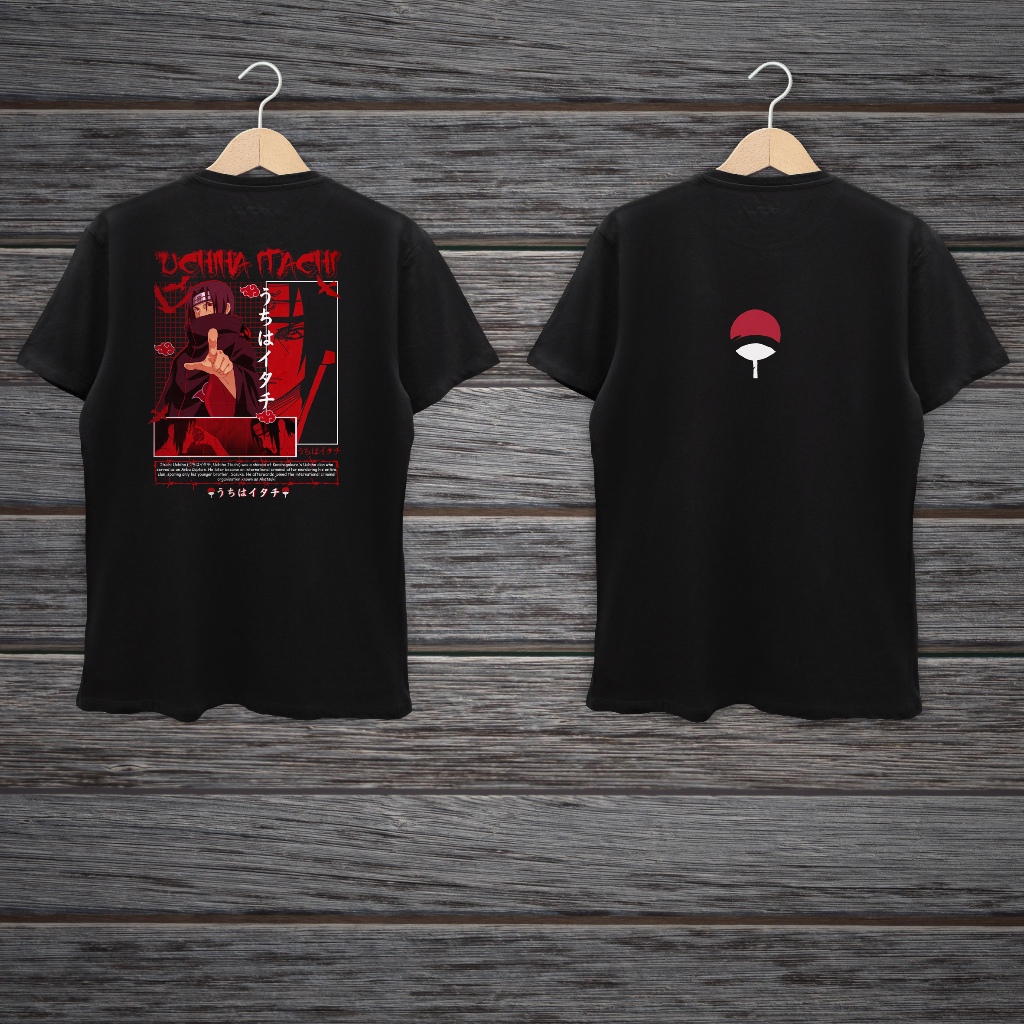 [NARUTO SHIPPUDEN] ÁO THUN UNISEX ẢNH ITACHI